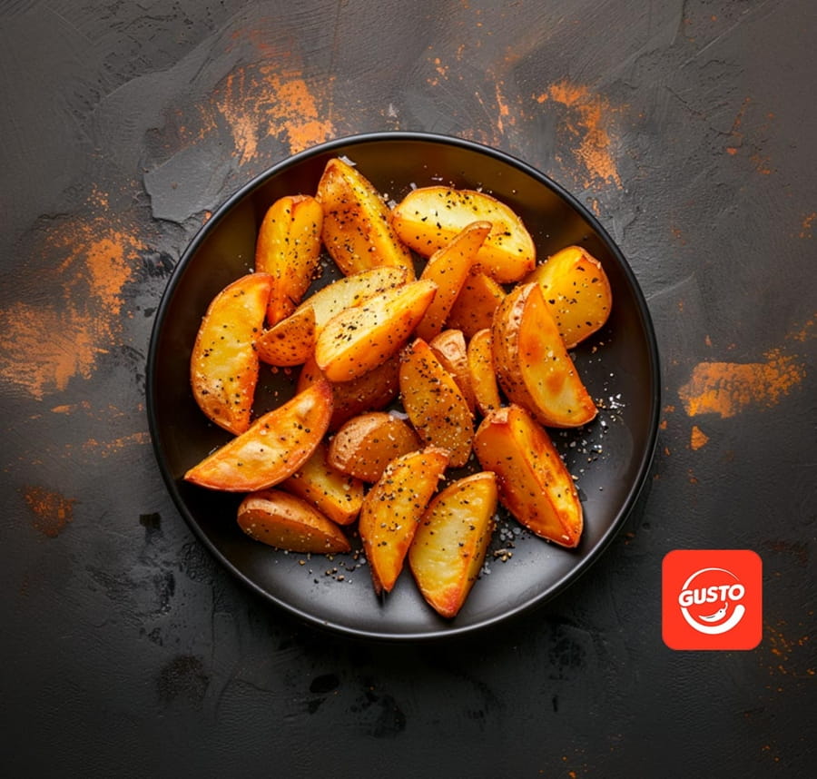 Картофель по-деревенски 