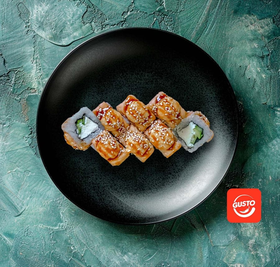 Запеченный лосось