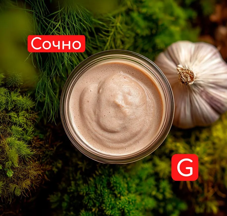 Соус классика чесночно-сливочный
