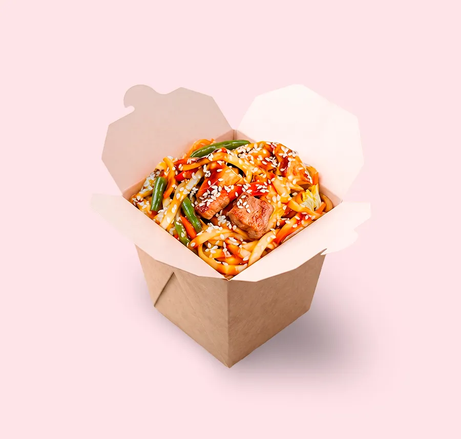 Wok со свининой